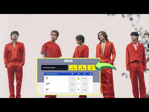 SB19 Scores Their 3rd Billboard World Digital Song Sales (WDSS)