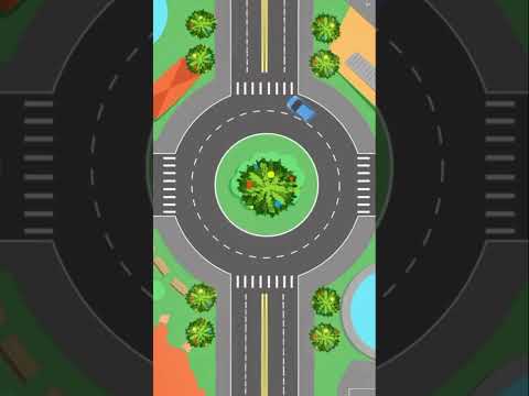Comment bien prendre un rond point #automobile #codedelaroute #quiz #permisdeconduire #examen #info