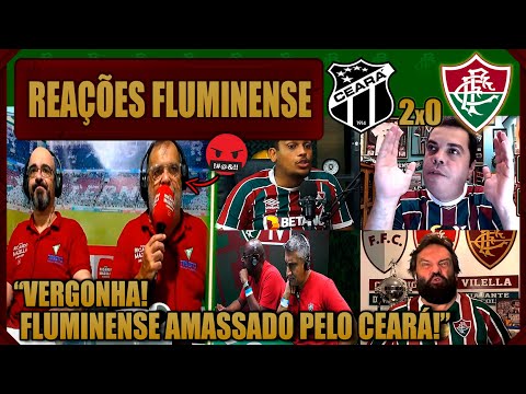 REAÇÕES DO FLUMINENSE - CEARÁ 2x0 FLUMINENSE - BRASILEIRÃO 2025 - VAMOS RIR DO FLU!