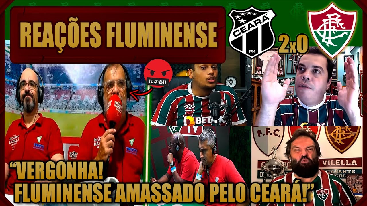 Reações Intensificadas dos Torcedores do Fluminense após Vitória contra Ceará no Brasileirão 2025 ⚽