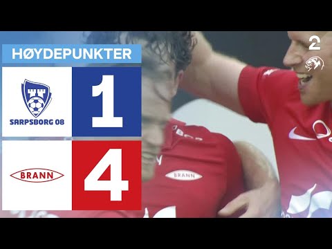 Sarpsborg 08 1 - 4 Brann - Høydepunkter