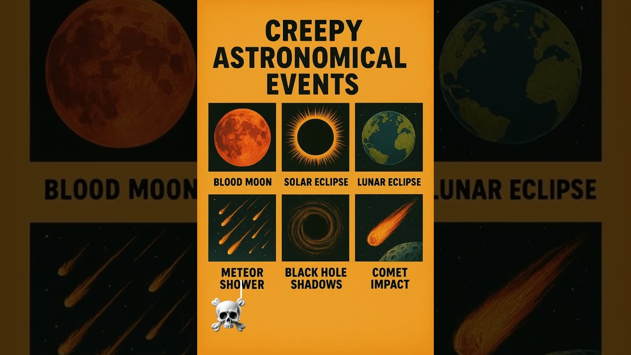 Creepy Cosmic Events: Blood Moons & Black Holes π
