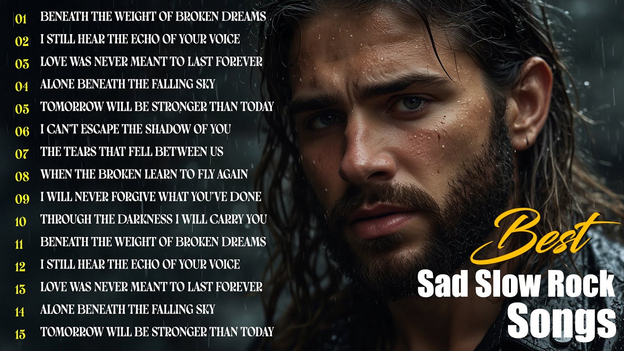 Broken Dreams: Top Emotional Slow Rock Songs 2025