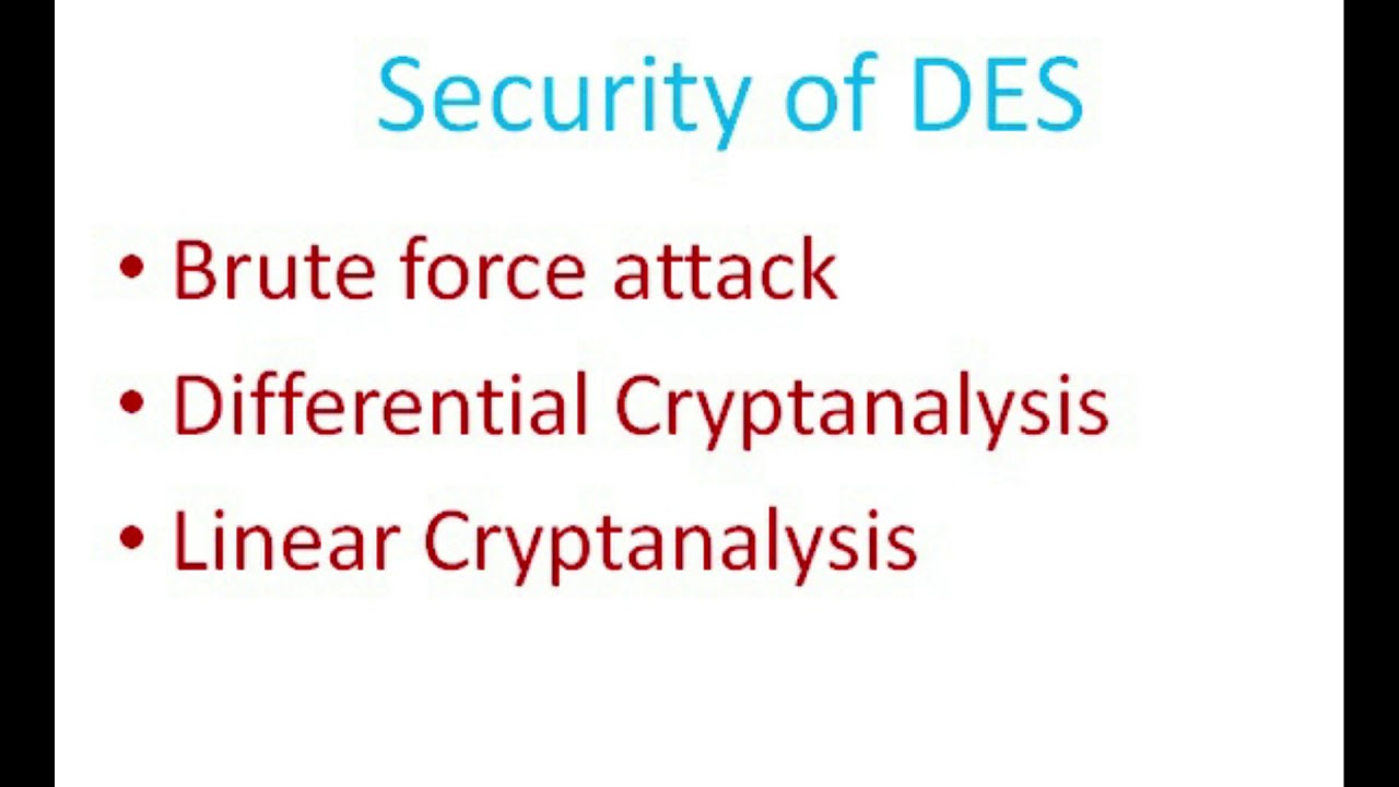 Understanding the Security of DES Encryption 🔐