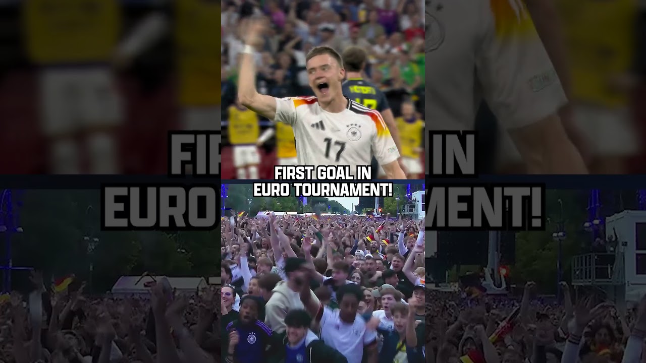 Wirtz Scores First Goal at Euro 2024! ⚽
