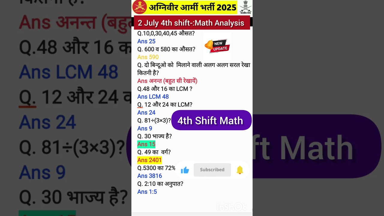 4th Shift Math Review for 2 July 2025 📚