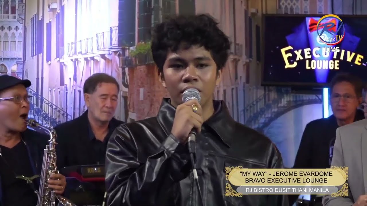 Jerome Evardome (Elvis Clone) Performs 'My Way' Live 🎤