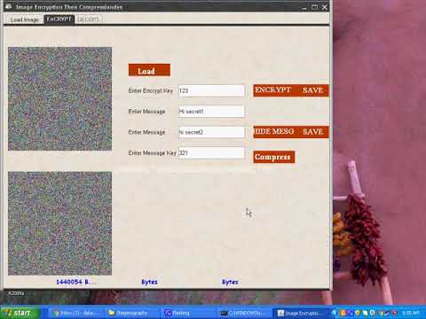 Image Steganography algorithm based on edge detection | ieee project demo
