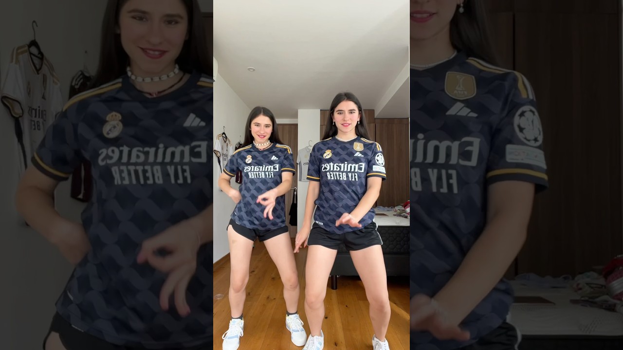 Colección de camisetas del Real Madrid con escudo y estilo gemelas para madridistas en transición