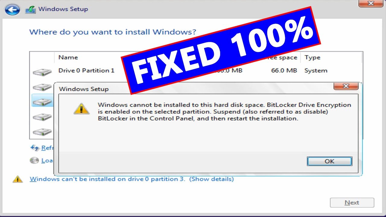 How to Install Windows 10 or 11 on a BitLocker-Encrypted Partition