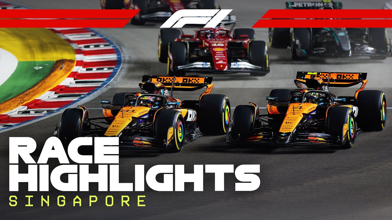 2025 Singapore GP Race Highlights ๐