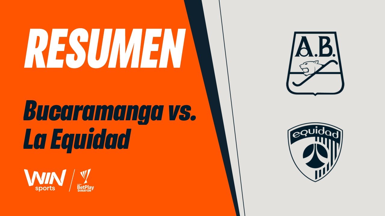 Bucaramanga vs. La Equidad: Resumen y Goles | Liga BetPlay 2025-2