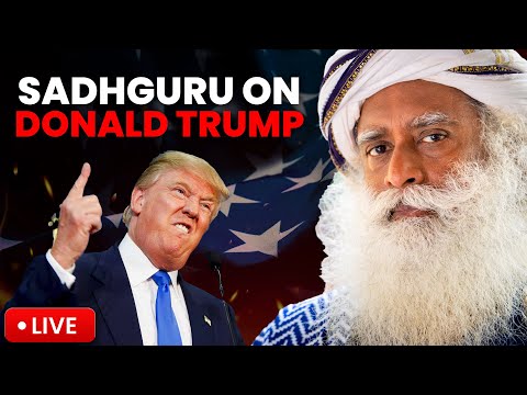 🔴LIVE | Sadhguru’s UNFILTERED OPINION ON TRUMP Will Leave You Speechless😳