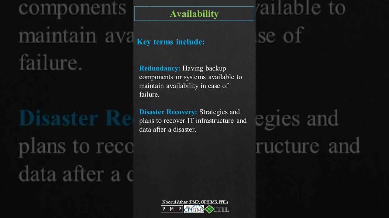 Availability in CISSP: Ensuring Access for Authorized Users