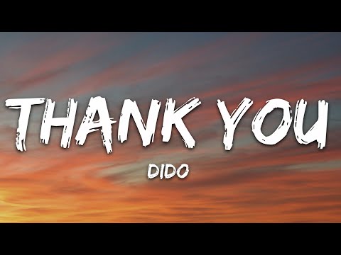 Dido - Thank You (Lyrics) | Official 7clouds Playlist