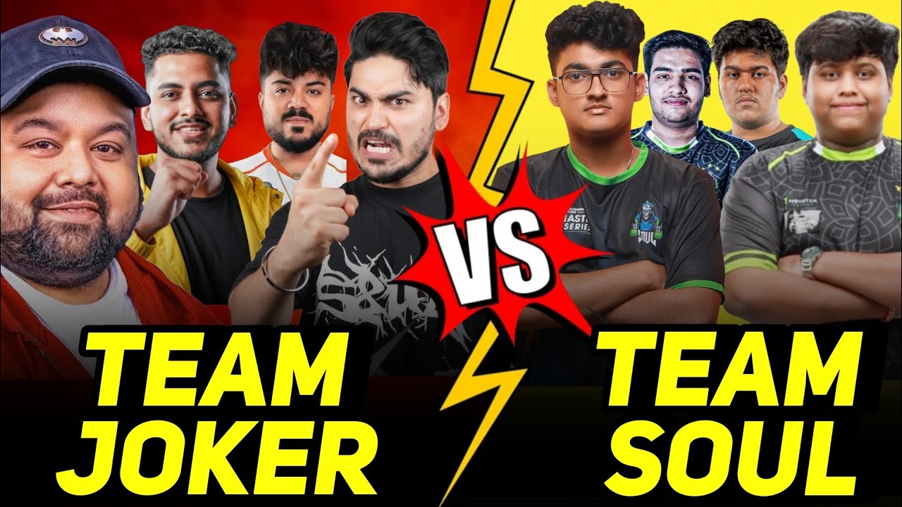 Joker vs SouL 4V4 Challenge 🤯