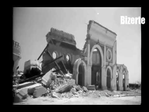 How Tunisia’s Bizerte Was Destroyed in 1943 — Unbelievable WWII Bombing