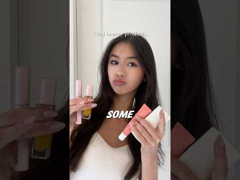 Viral beauty products that I did not like💕 (love these brands, the products just weren’t for me🤍)