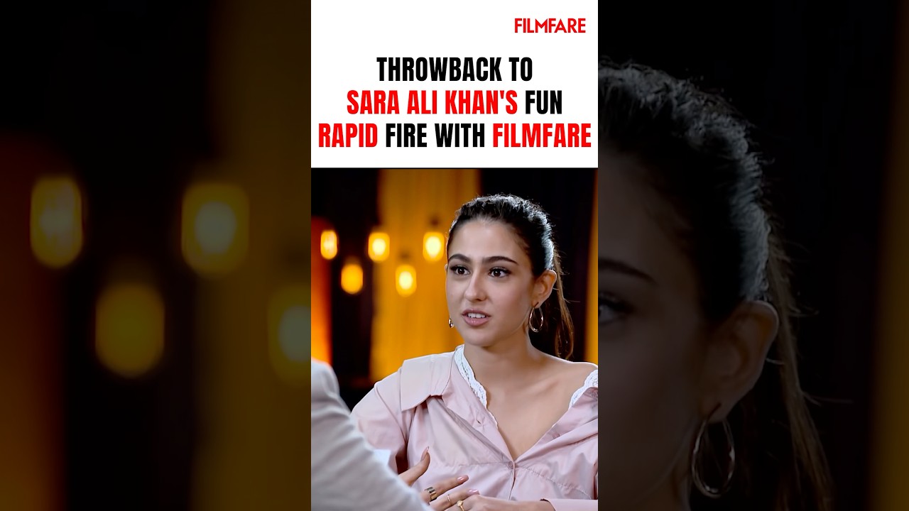 Get Ready for a WILD Ride with Sara Ali Khan's Rapid Fire Challenge