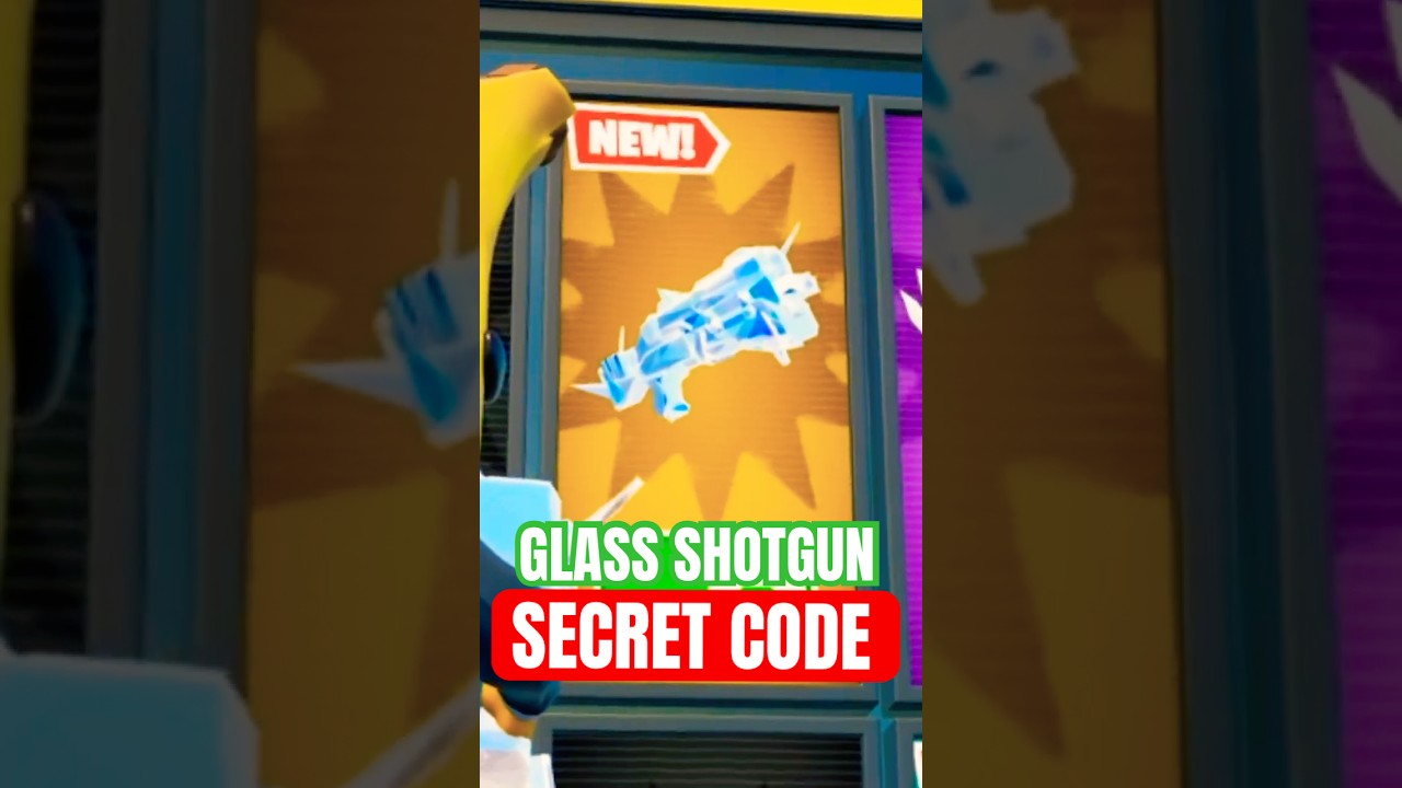 Fortnite 1v1: Unlock Glass Shotgun Code ๐ซ