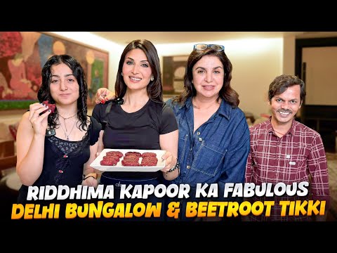 Riddhima And Daughter Samara Ke Saath Films, Aur Kapoors Ki Baatein, & Beetroot Tikki!