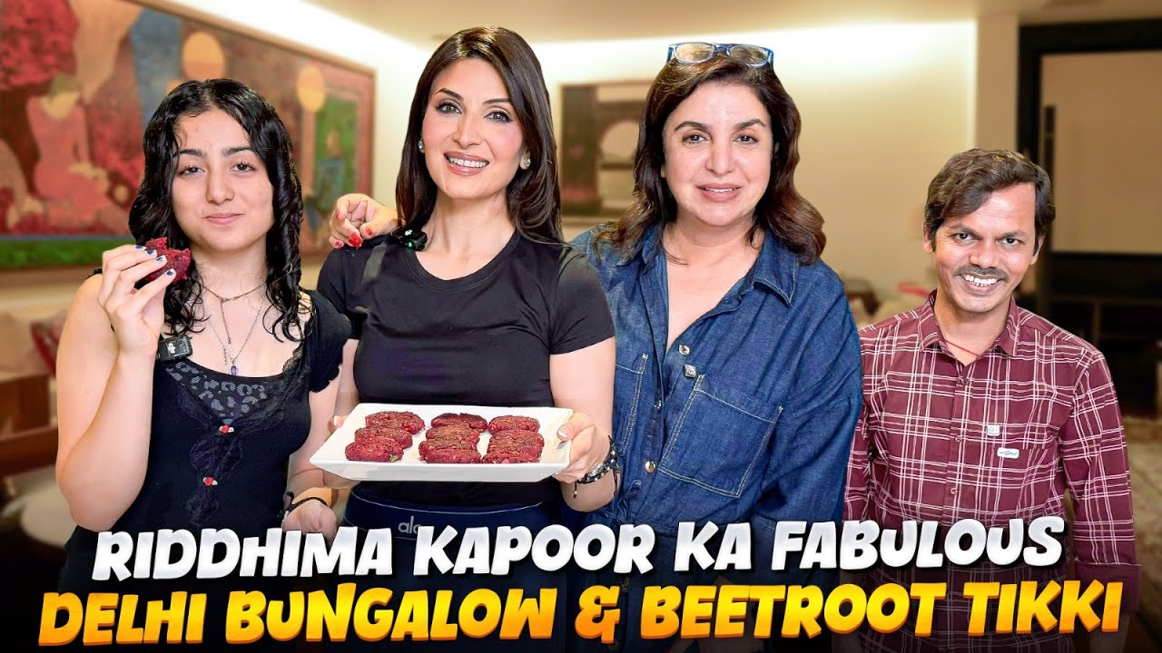 Riddhima & Samara's Filmy Moments, Kapoor Family Secrets & Delicious Beetroot Tikki! 🎬