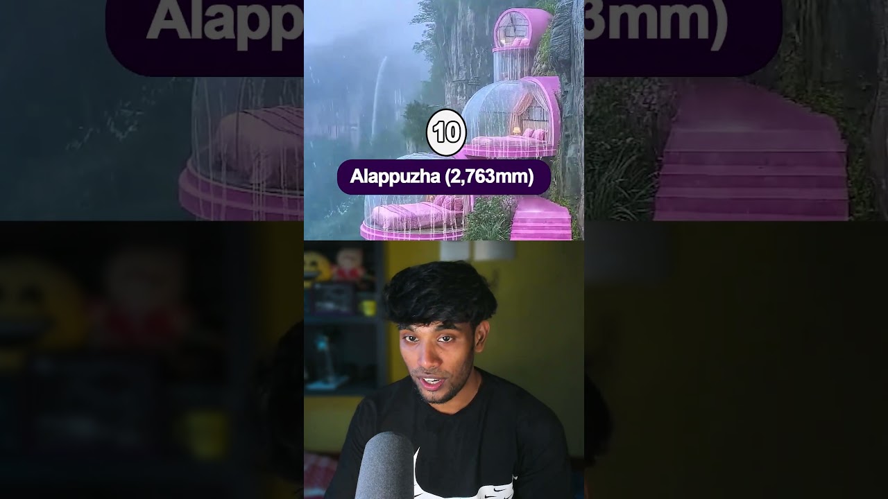 Kerala Rainfall Ranking 2025: Top 14 Rainiest Districts