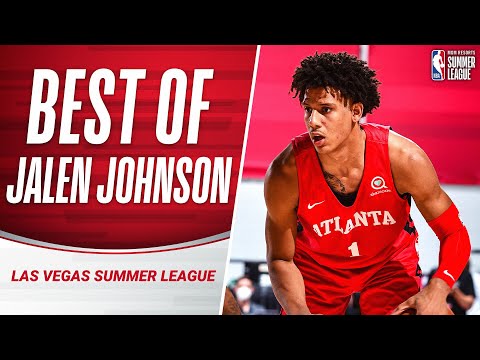 Jalen Johnson ELECTRIC 2021 NBA Summer League Highlights! 🔥