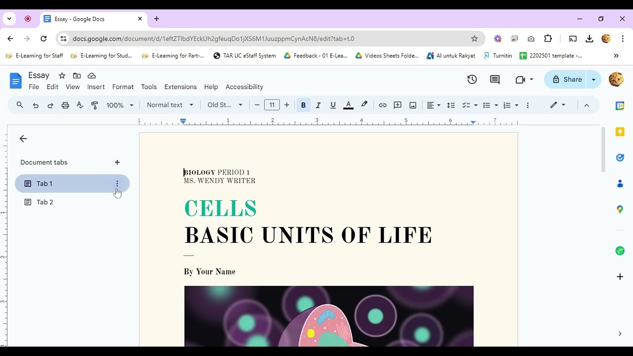 Mastering Document Tabs in Google Docs for Better Organization 📄