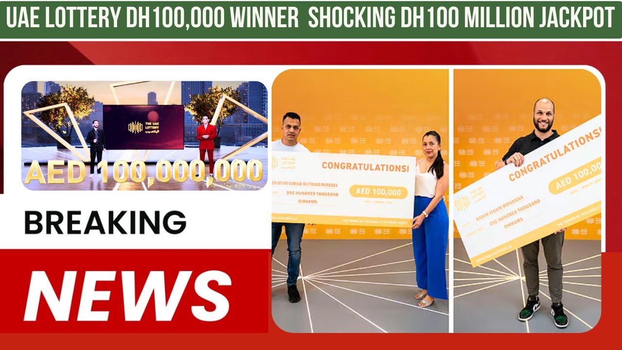 UAE Lottery Winner Goes from Dh100,000 to Dreaming of Dh100 Million Jackpot 🎉