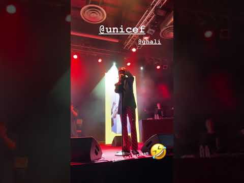 GHALI canta WALLAH live