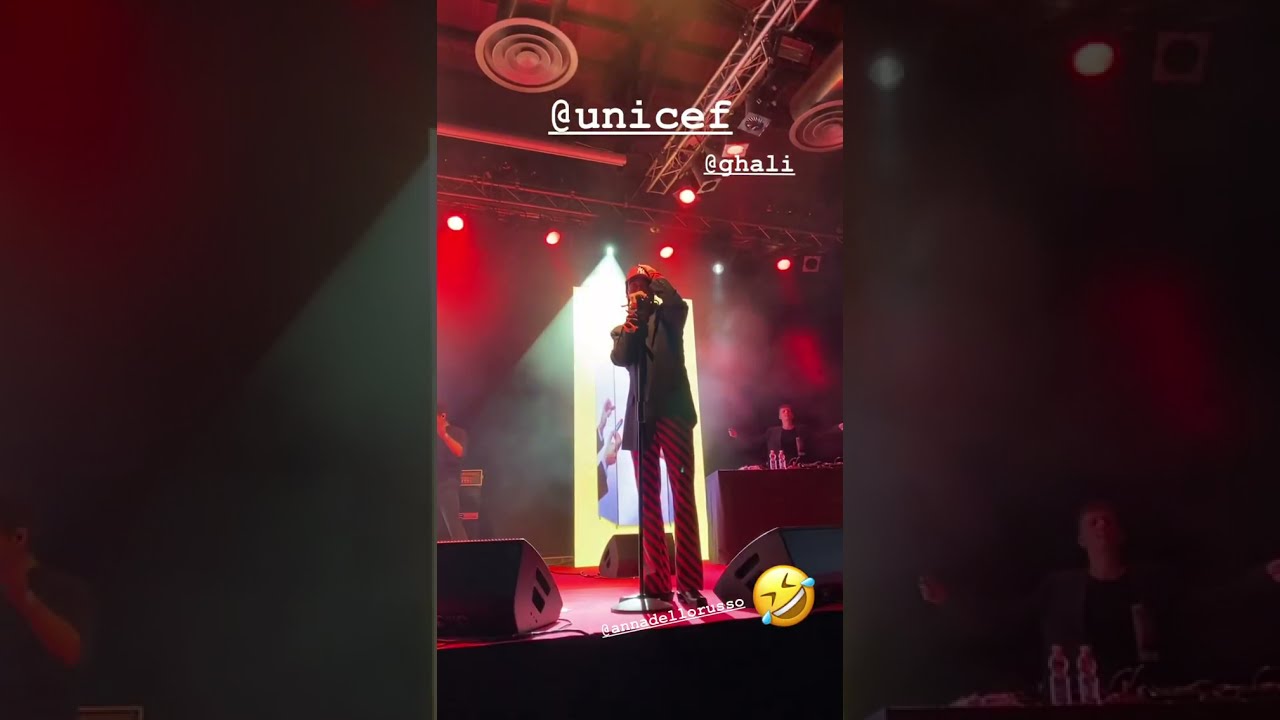 GHALI Perform Live with 'WALLAH' 🎤