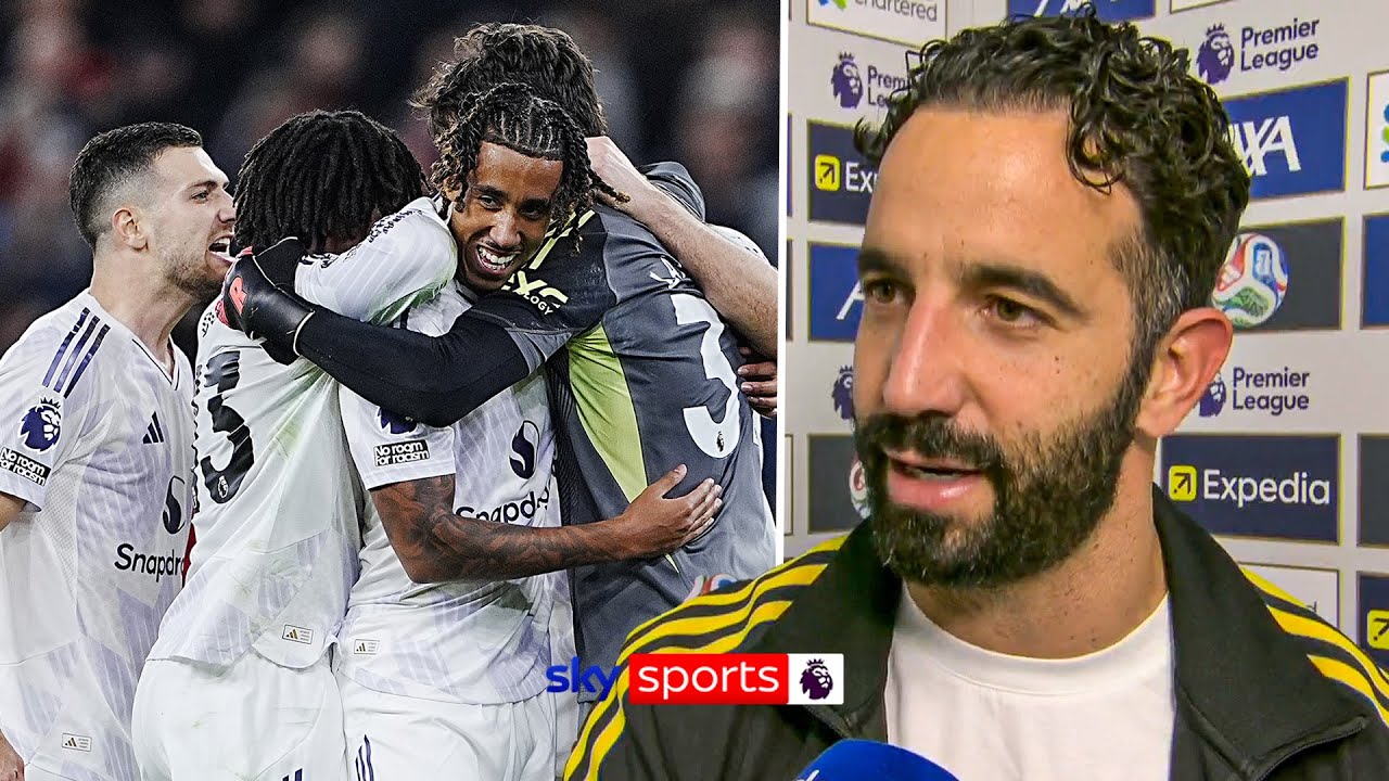 Ruben Amorim Reacts to Man Utd's Win Over Liverpool at Anfield ⚽