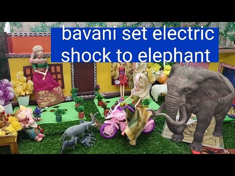 மகிழ்ச்சியான நேரம் பகுதி 393 | bavani put electric shock to elephant | mini green food