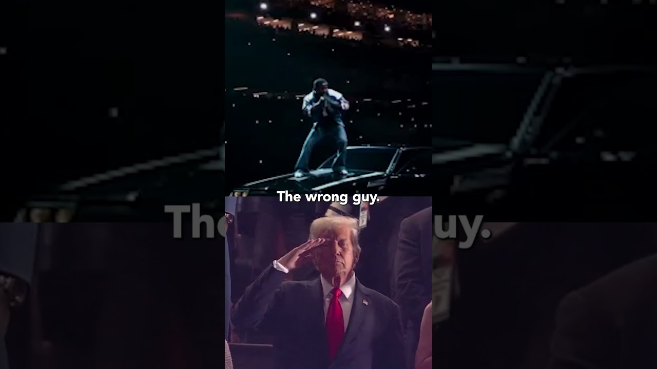 Kendrick Lamar Calls Out Trump During Epic Super Bowl Halftime Performance 🎤