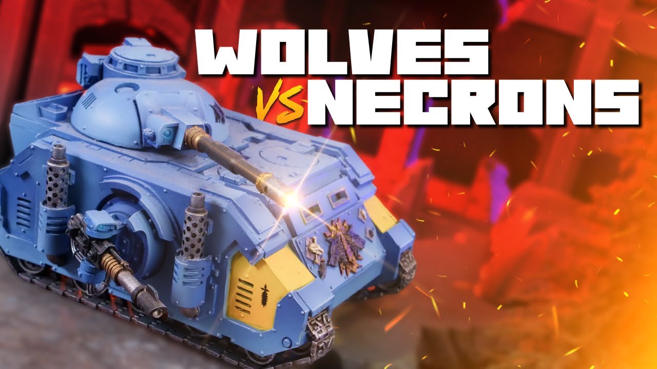 Necrons vs Space Wolves: Tanksgiving Warhammer 40k Battle