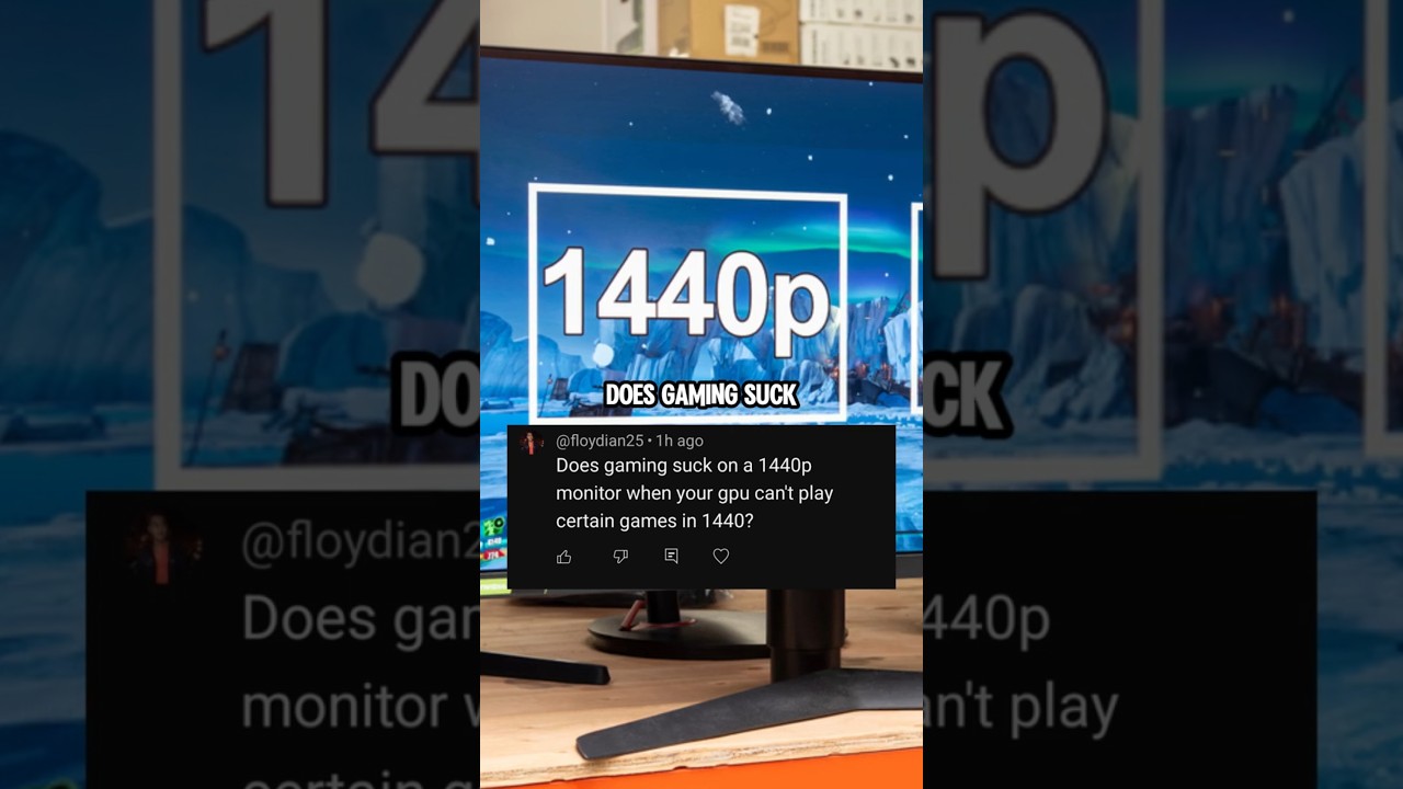 How to Play 1080p Games on a 1440p Monitor for Better Performance 🎮