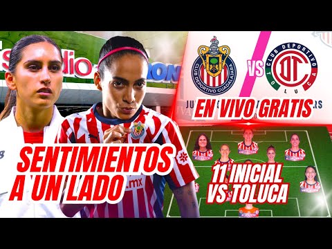 🚨 CHIVAS FEMENIL RECIBE A TOLUCA . INICIAN LOS CUARTOS DE FINAL