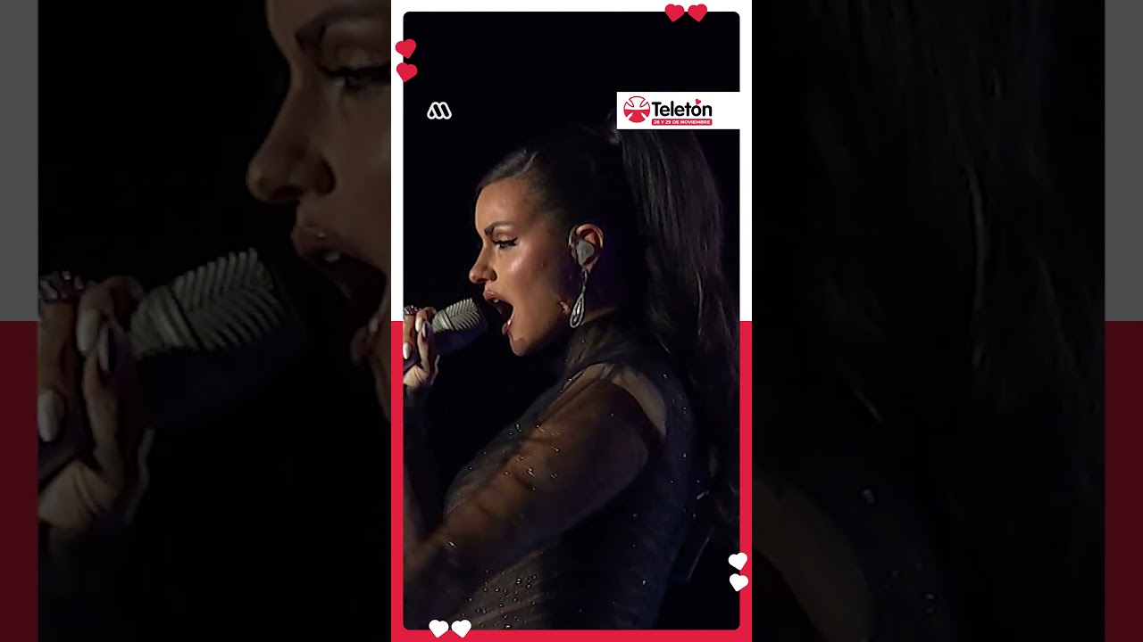 Emilia Dides en el cierre de la #Teletón2025 🇨🇱