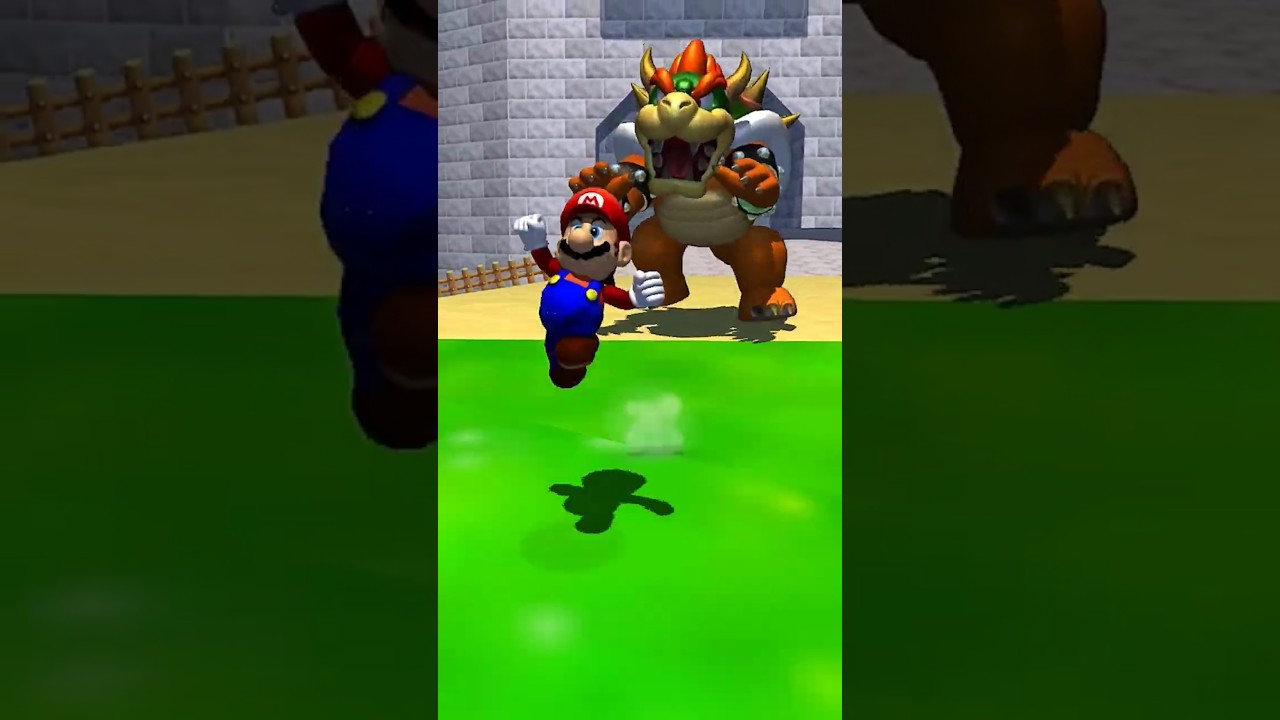 Nostalgic Moment in Super Mario 64 🎮