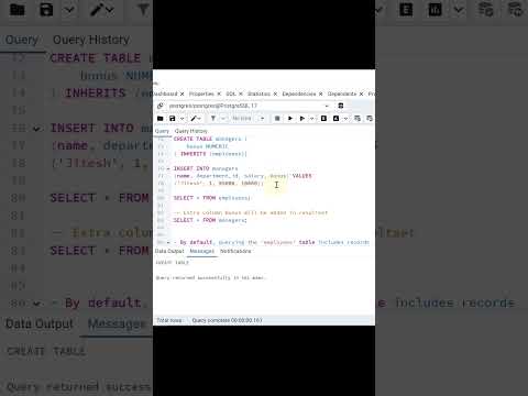 Table Inheritance in SQL: Reusing Data Structures Efficiently!
