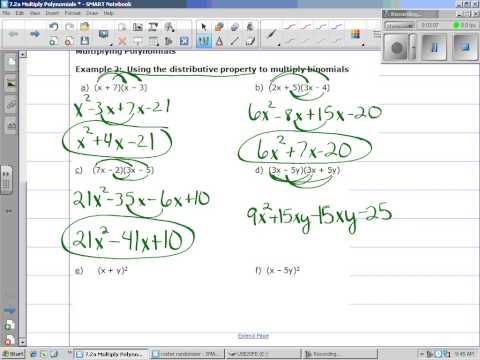 02 20 13 Multiply Polynomails Day 1