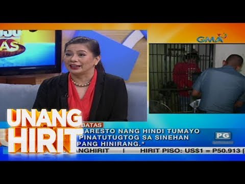 Unang Hirit: Pananagutan ng isang tao kung hindi magbibigay ng respeto sa pambansang awit