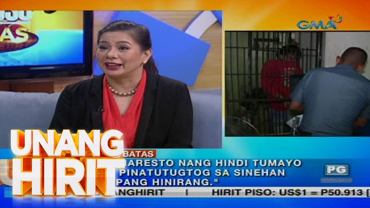 Unang Hirit: Pananagutan ng isang tao kung hindi magbibigay ng respeto sa pambansang awit
