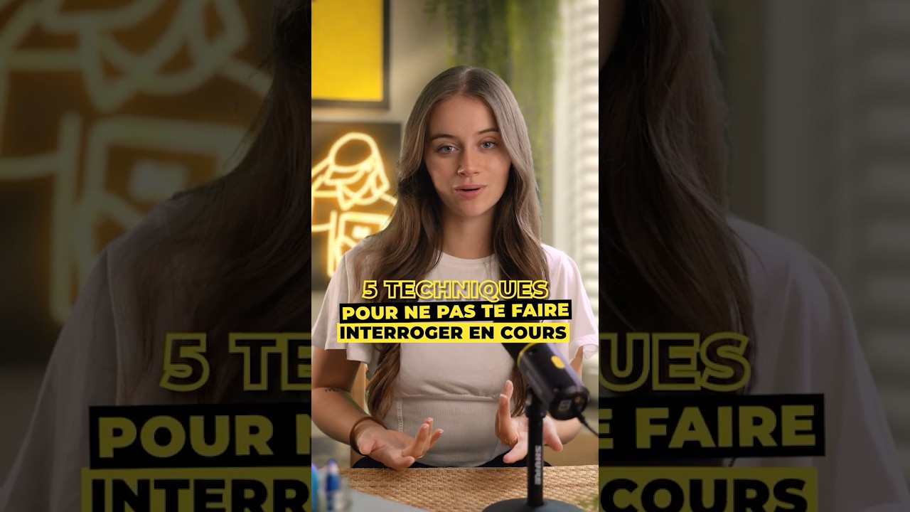 5 Techniques pour Éviter d'Être Interrogé en Cours