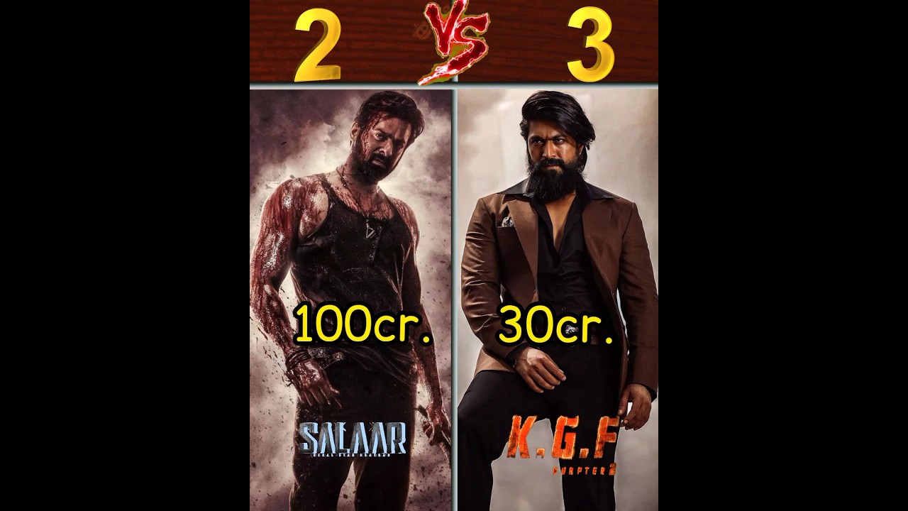 Salaar vs KGF Chapter 2: Full Movie Comparison 🎬