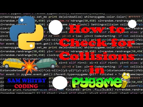 How to Check for Collisions in Pygame