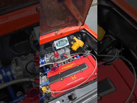 Classic Mini + Honda Engine = Sleeper. #mini #Honda #vtec #cars #vtecmini #minicooper #classicmini