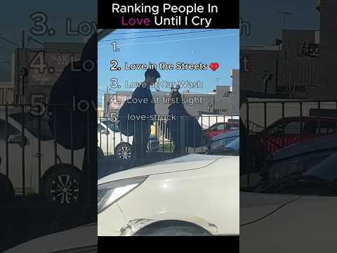 Ranking People in Love Until I Couldn’t Take It Anymore 💔😭