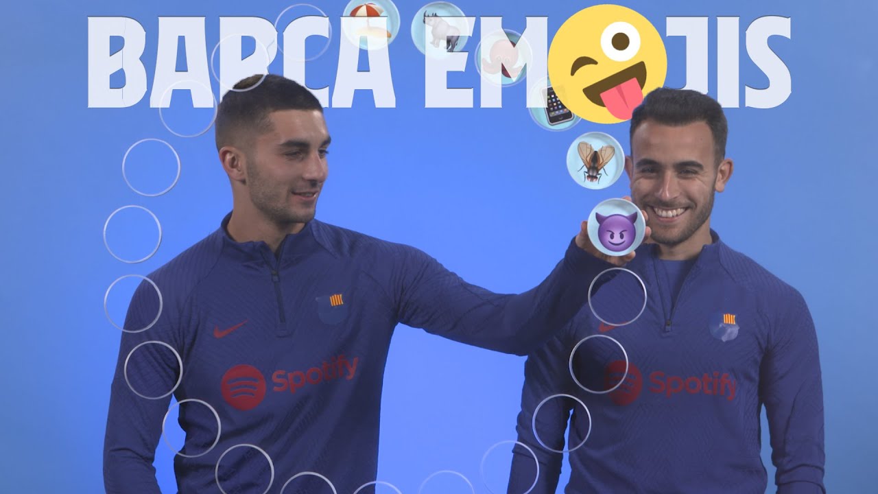 😂 FC Barcelona Players Choose Fun Emojis for Teammates: Ferran Torres & Eric Garcia Reveal Their Picks